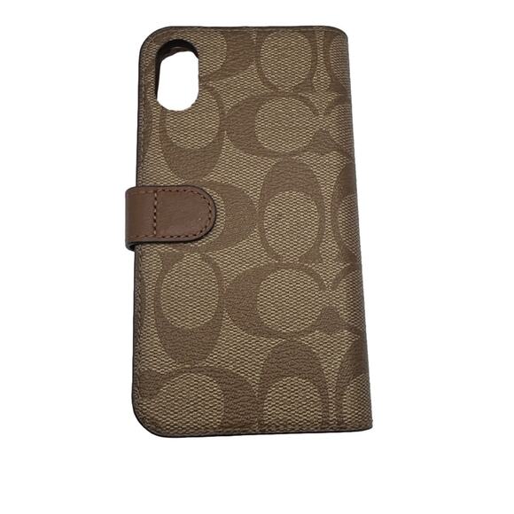 COACH Keith Harding Collection Phone Case with Card Slots - Picture 2 of 9